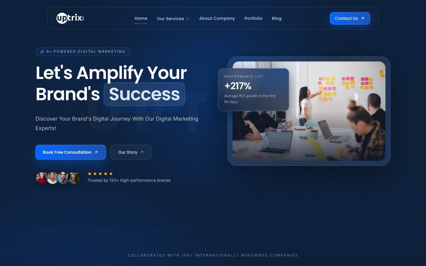 Uptrix Technologies Desktop Preview