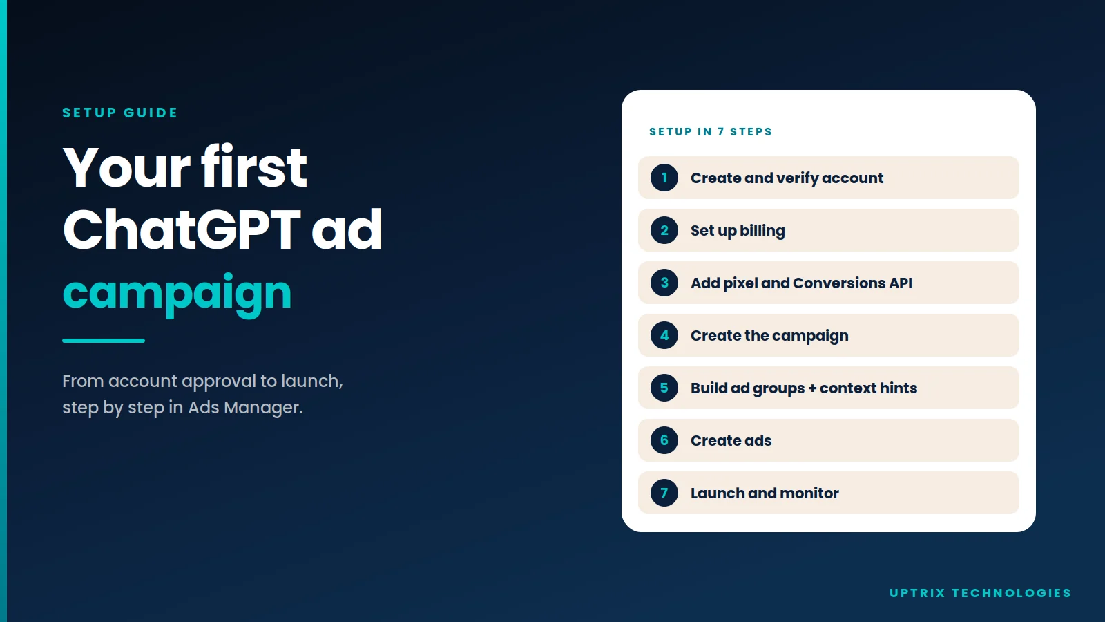 How to Set Up Your First ChatGPT Ad Campaign (Step by Step)
