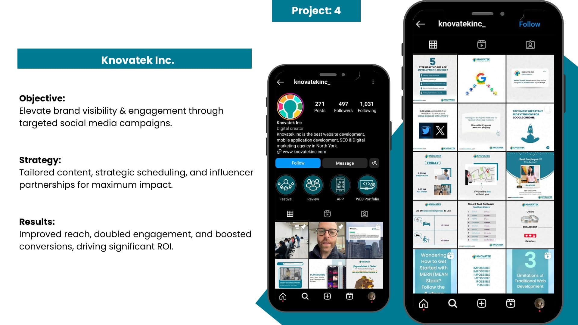 Brand engagement showcase